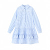笛莎Deesha 童装女童连衣裙2026春新款衬衫式连衣裙 商品缩略图4
