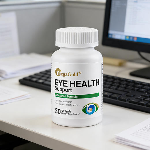 MegaGold防蓝光护眼软胶囊30粒/瓶 商品图0