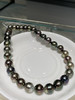 【私席真珠·新年盛宴】大溪地混彩螺纹黑珍珠项链，晕彩丰富，珠光巨亮 商品缩略图1