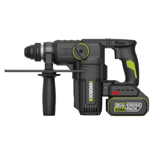 威克士20V 26mm 无刷重载电锤WU391T 商品图6