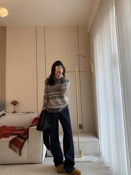 16-4 微商相册 LP重磅提花毛衣 商品图4