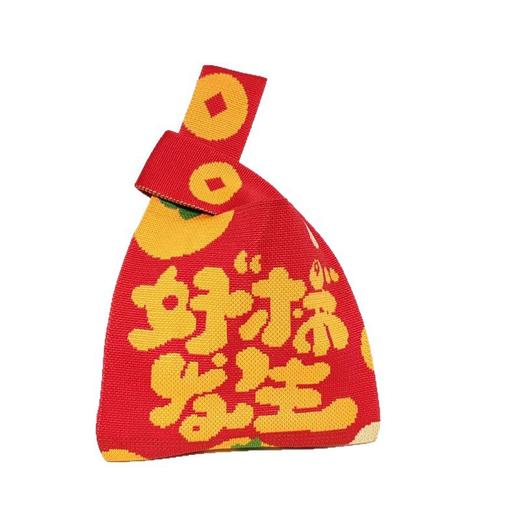 【新年红色针织包！文具礼袋】 文具套装伴手礼 马年喜庆学生手拎生日礼物伴手礼 商品图4