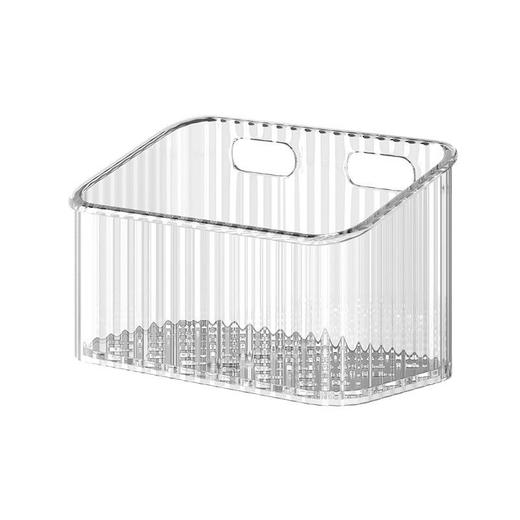 免打孔壁挂收纳盒化妆品收纳篮浴室卫生间收纳筐梳子壁挂收纳盒 商品图4