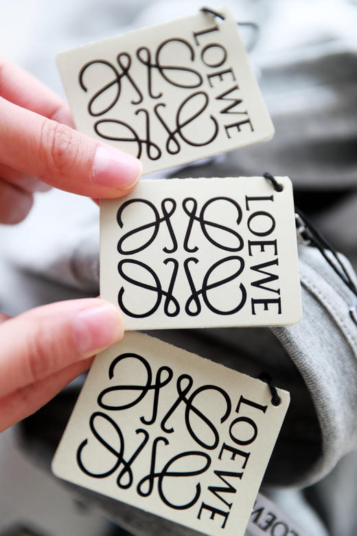 手工刺绣tee，背后大印花。胸口小标祖灰全棉圆领短袖t恤E010660 商品图2