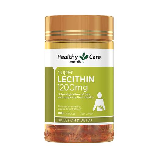 【跨境】澳大利亚Healthy Care 大豆卵磷脂 1200mg 100粒 商品图0