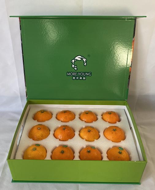 正宗象山红美人柑橘橙子家庭装礼盒装 果肉软嫩 饱满多汁 颗颗精选 皮薄易剥 吸着吃的自然鲜橙 商品图2
