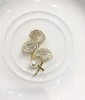 【私席真珠·新年盛宴】AKOYA胸针 合金镶嵌锆石7-8mm 近圆 商品缩略图0