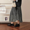 【商场同款】诗凡黎浪漫碎花百褶裙2025秋新款度假长裙3G8241491 商品缩略图4