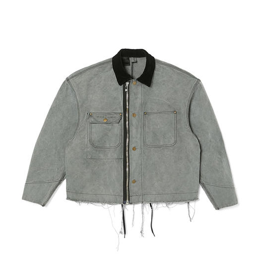 N.HOOLYWOOD WORK JACKET 水洗做旧宽松廓形工装夹克外套 商品图0