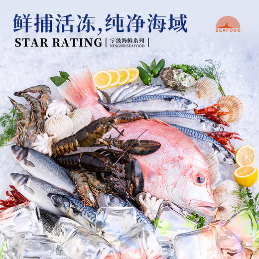 【顺丰特快】满堂星选冰鲜礼盒 是宴席上的风味担当 依托东海天然渔场 当天捕捞 冰鲜处理 恒温锁鲜 肉质饱满 汁水充盈  AXMT 商品图11