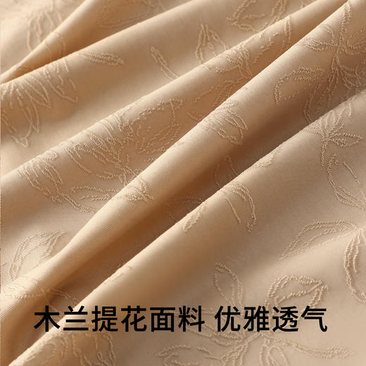 2026年新款中腰巨包臀木兰提花花波平角收腹内裤N2641# 商品图3