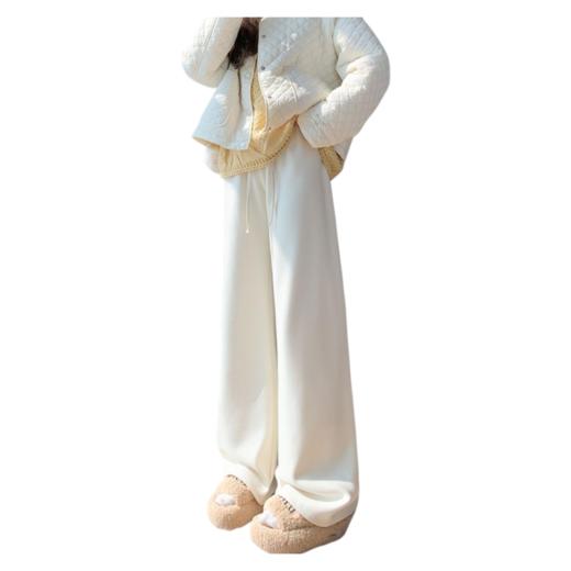 【合作款】百搭垂感显瘦毛巾糯米裤  yc0112004 商品图4