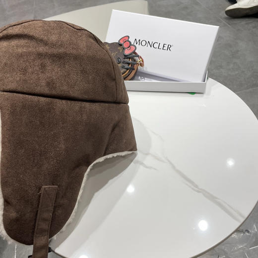 秋冬特惠💰180 蒙口冬季复古翻毛皮飞行员帽子男女保暖护脖雷锋帽加绒护耳骑行防寒帽 商品图7