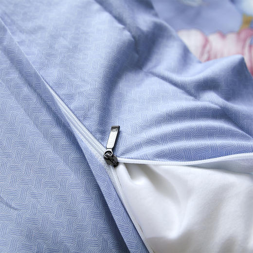 富安娜纯棉印花四件套柳若浮烟【分仓直发，72小时发货，周末节假日不发货】 商品图6