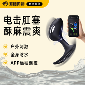 Roomfun 房趣电击音浪男用外出穿戴肛塞 APP远程遥控