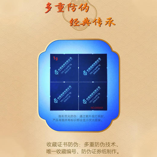 《丙午年》邮票金珍藏版（1克） 商品图1