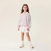 马克珍妮条纹学院女童Miu系POLO卫衣2026年春装新款560181 商品缩略图2