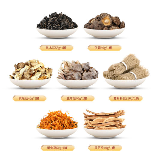 寻味山野-六珍礼盒 （净含量:545克） 商品图2