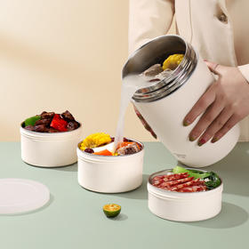 康巴赫-独立舱保温不锈钢饭提KFT-Y20L【分仓直发，72小时发货，周末节假日不发货】