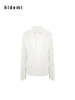 hidemi副线小h 宽松简约翻领长袖T恤开衫 商品缩略图8