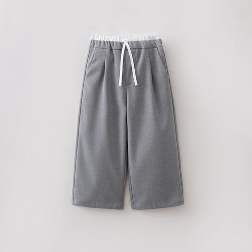 马克珍妮 复古格纹女童Miu系直筒裤2026年春装新款560200 商品图3