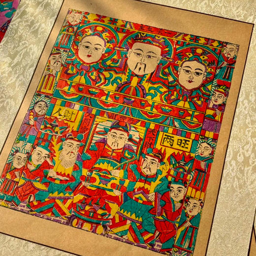 2026非遗手工年画 杨家埠年画 非遗老师亲制 带亲笔签名收藏证书 赠贴纸、礼筒 商品图1