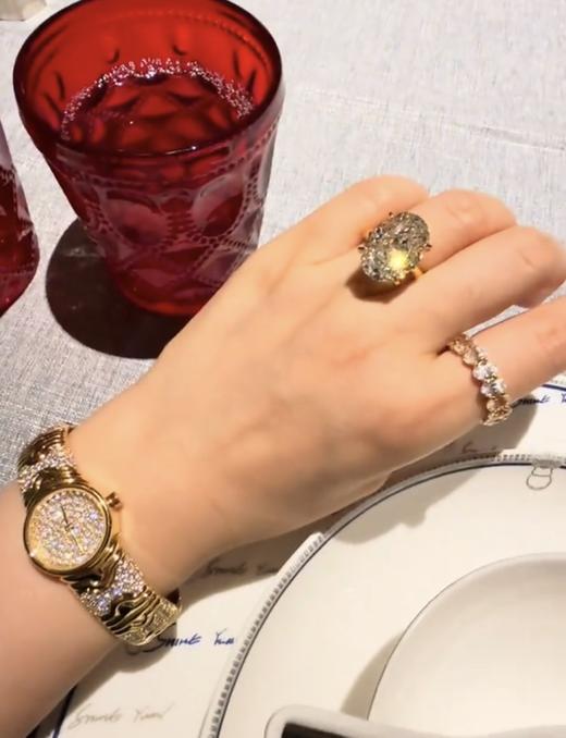 GAONAS  经典贵气臻奢13ct金色戒指11712JGO 商品图4