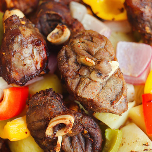 【冬季进补暖身就选它  红烧一锅全家抢着吃】羔羊前腿肉  精选黄金月龄羔羊  0激素0抗生素  肉厚香嫩没膻味  炖、烤、红烧都好吃~ 商品图3