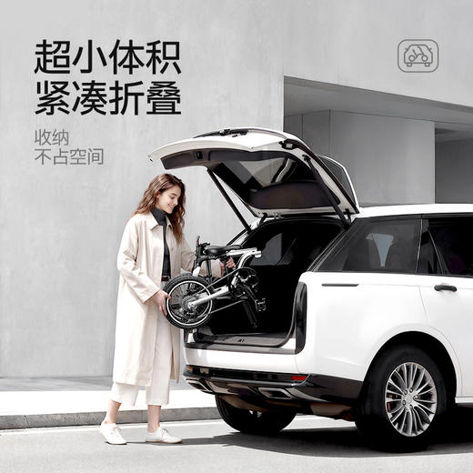 【新品上市】酷骑Z9Ultra碳纤维折叠自行车16寸/18寸超轻便8速便携成人男女通勤单车 商品图4