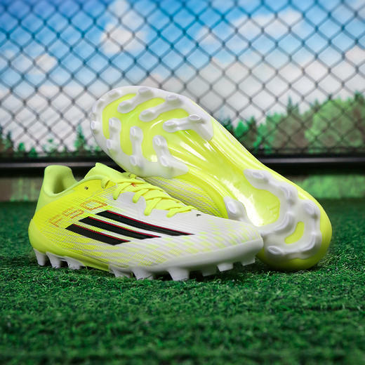 小李子ADIDAS阿迪达斯 F50 中端AG短钉成人训练足球鞋男JQ1486 商品图3