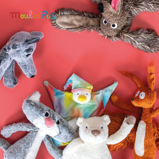 Moulin Roty 安抚巾礼盒 鸭子伯克 法国儿童书籍玩偶系列 适合0岁+ 法国品牌 -894011 商品图3