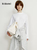 hidemi副线小h [吴昕同款]小高领松弛廓形叠穿百搭长袖T恤 商品缩略图3