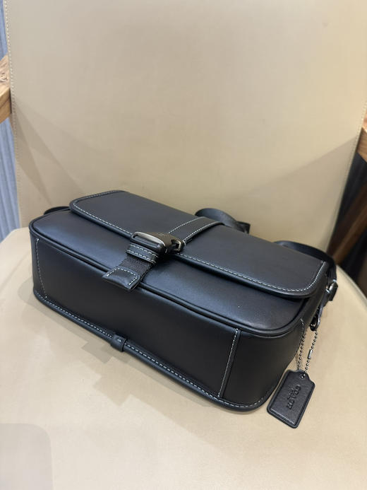 秋冬特惠💰600 COACH/蔻驰CU202 CU042 CU041男士经典标志LEAGUE信使包斜挎包翻盖邮差包 商品图4