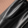 丁摩 新款秋装真皮皮裤女士高腰时尚绵羊皮直筒弯刀垂感拖地阔腿裤5ZF-2420 商品缩略图3
