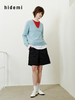hidemi副线小h 设计感撞色套头上衣毛衣打底针织衫 商品缩略图8