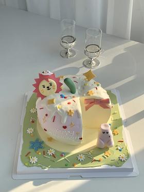 平安果许愿蛋糕