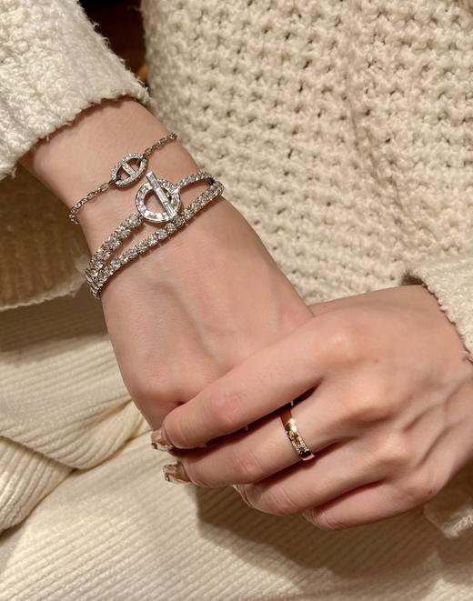 GAONAS  时尚锁扣设计贵气金色手链11735SGO 商品图3