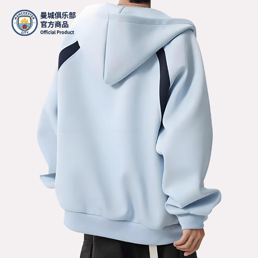 【官方正版】曼城俱乐部 | 秋季新款拼色外套连帽长袖上衣运动休闲 商品图3