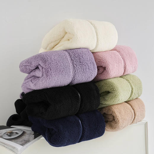 女士长绒摇粒绒保暖连帽外套 商品图2