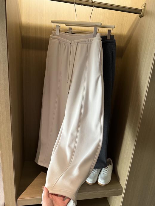 .一条过冬！版型超好！Lulu系两穿卫裤 束脚阔腿两穿长裤阔腿裤  LU系阔腿裤 商品图1