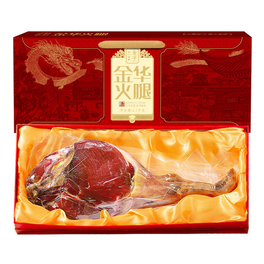 《舌尖》认证！非遗工艺！鲜香封神！金华火腿龙头品牌  金字26年唐系列火腿礼盒 火腿块/整腿 商品图9