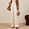 丁摩 女款高端垂感高腰直筒裤遮肉显瘦休闲裤宽松女裤子5ZF-12621 商品缩略图1