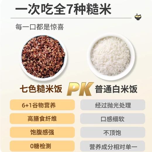 可益康七色糙米 颗粒饱满够新鲜  保留胚芽  米香浓有嚼劲 1000g 商品图4