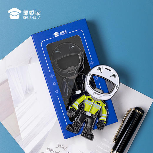 【特J&骑行服开瓶器冰箱贴（付款后3天左右发）】创意便携啤酒开口器 家用开盖起瓶器个性创意日用磁吸贴 商品图7