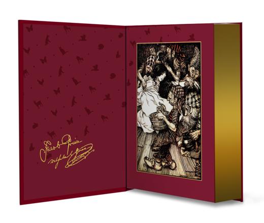 【限量真皮定制巨人版】《格林童话全集》（灰姑娘）红色山羊皮装帧 商品图2