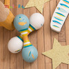 Moulin Roty 双头沙锤 奥尔加的旅行系列 音律启蒙 适合2岁+ 法国品牌 -714107 商品缩略图1