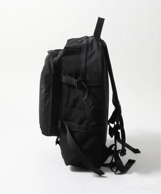 TheNorthFace 北面紫标双肩包。黑色。灰色 商品图3