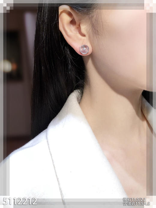 5112212，平安扣耳钉。具体价格微信咨询 商品图4