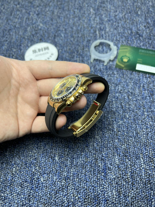 劳力士宇宙计型m126518 VS迪通拿4131配重版 VS配重版 余文乐迪 新款包边迪通拿 丹东4131一体机 男士腕表 表径40mm 商品图3