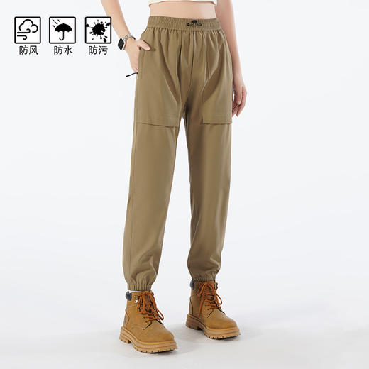 帅！观偎 男女同款防水防风冲锋裤 防水防风保暖 防刮耐磨 常规款/加绒款 4S0003 商品图12